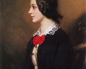 约瑟夫 卡尔 斯蒂勒 : Portrait of Marie Dietsch